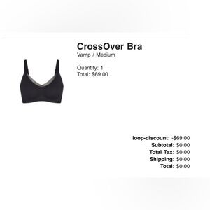 Honeylove crossover bra
